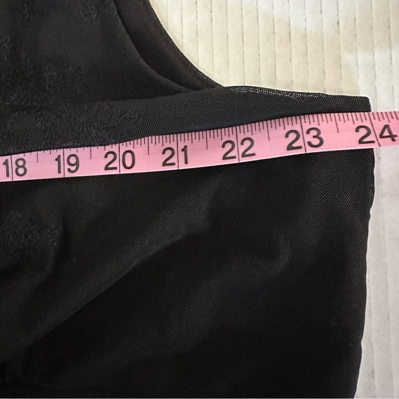 Talbots Womens Black Blouse Shirt Top Lace Size 1X Sleeveless V-Neck NWT - Picture 12 of 14